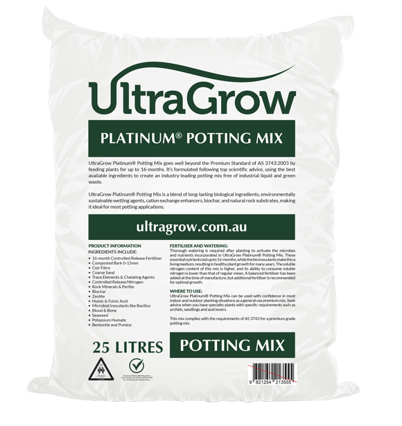 Ultragrow Platinum Potting Mix Bag Product Photo | Featured Image for Home Page by UltraGrow.