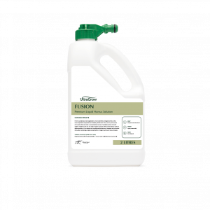 UltraGrow Fusion Liquid Humus Solution Product Photo | Featured Image for Fusion RTU Hose End Spray 2L Product Page by UltraGrow.